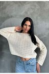 Lace Standard Size Knit Sweater