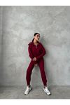 Zippered Knit Tracksuit Set